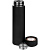 Смарт-бутылка с заменяемой батарейкой Long Therm Soft Touch, черная - миниатюра - рис 3.