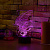 3D светильник Морской конёк - миниатюра - рис 4.
