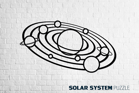 Настенный пазл Солнечная система - рис 3.