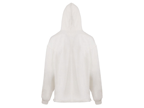 Худи оверсайз Alpha.01 унисекс, молочный - рис 2.