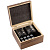 Набор бокалов для виски с охлаждающими камнями в деревянном ящике - миниатюра - рис 3.
