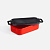 Ланчбокс Pranzo, красный с черным - миниатюра - рис 3.