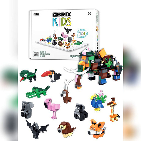 Конструктор KIDS Энциклопедия животных