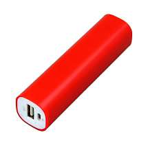 PB030 Универсальное зарядное устройство power bank  прямоугольной формы. 2600MAH. Красный