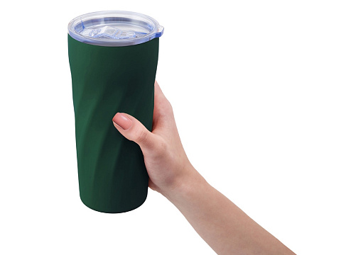 Подарочный набор FAMILY с термосом и термокружкой, темно-зеленый - рис 4.