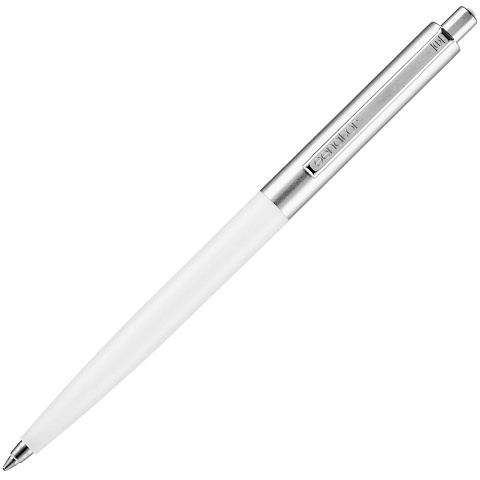 Ручка шариковая Senator Point Metal, ver.2, белая - рис 4.