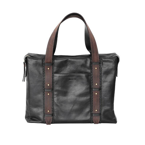 Кожаная сумка для ноутбука Business (коричневая) - рис 4.