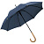 Зонт-трость OkoBrella, темно-синий - миниатюра - рис 3.