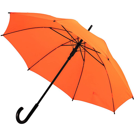 Зонт-трость Standard, оранжевый неон - рис 2.