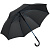 Зонт-трость с цветными спицами Color Style, синий с черной ручкой - миниатюра