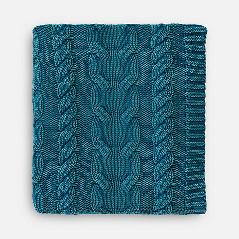 Плед Hygge, темно-зеленый - рис 2.