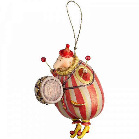Набор ёлочных игрушек ручной работы "Волшебный Цирк" - рис 6.