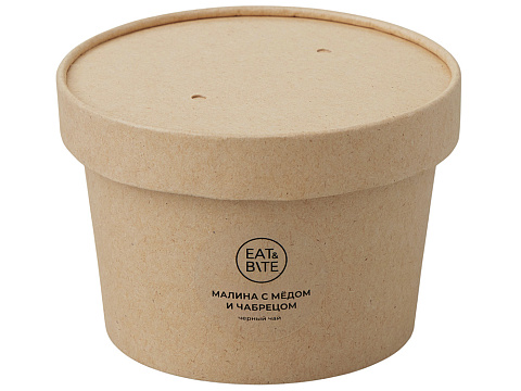 Чай черный Малина с медом и чабрецом в картонном стаканчике, 50 гр. - рис 2.