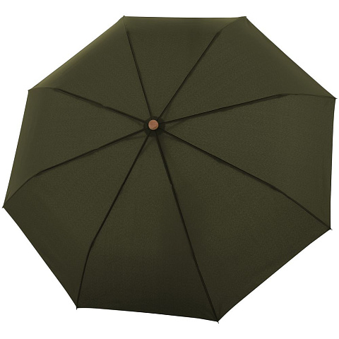 Зонт складной Nature Mini, зеленый - рис 2.