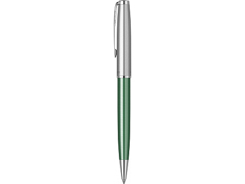 Шариковая ручка Parker Sonnet Essentials Green SB Steel CT, цвет чернил black, перо: M, в подарочной упаковке. - рис 2.