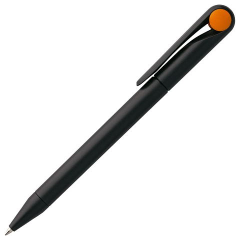 Ручка шариковая Prodir DS1 TMM Dot, черная с оранжевым - рис 3.