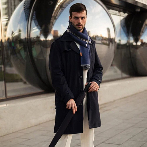 Зонт-трость Executive, черный - рис 9.