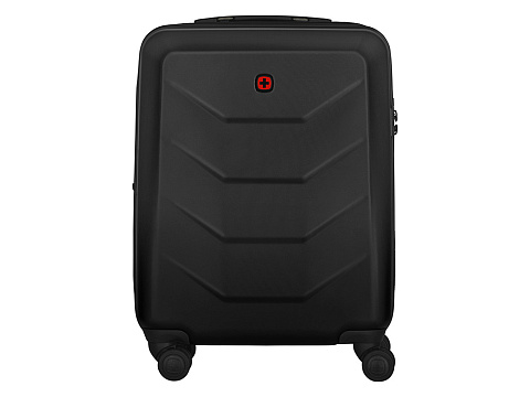 Чемодан WENGER Prymo, чёрный, малый, 40х55х20 см, 36 л, ABS+PC - рис 2.