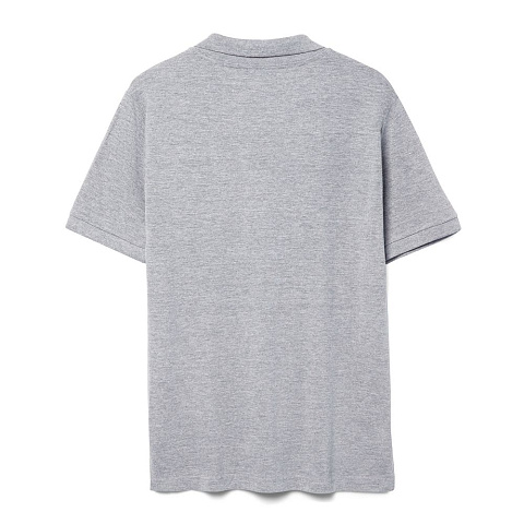 Рубашка поло мужская Adam, серый меланж - рис 3.