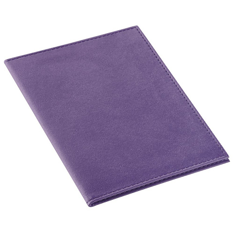 Обложка для паспорта Twill, фиолетовая - рис 2.