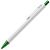 Ручка шариковая Chromatic White, белая с зеленым - миниатюра - рис 3.