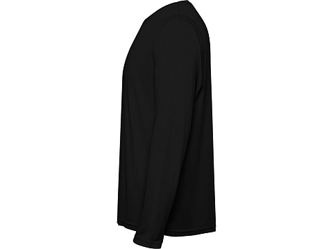 Лонгслив Estoril унисекс, черный - рис 3.