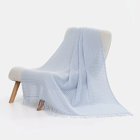 Плед Cambon, голубой - рис 6.