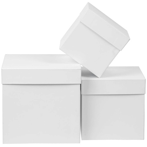 Коробка Cube, S, белая - рис 5.