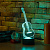 3D лампа Гитара - миниатюра - рис 5.