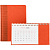 Календарь настольный Brand, оранжевый - миниатюра - рис 5.