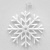 Подвесной светодиодный светильник "Снежинка" - миниатюра - рис 4.