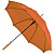Зонт-трость Lido, оранжевый - миниатюра