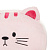 Подушка диванная "Розовый кот" - миниатюра - рис 8.