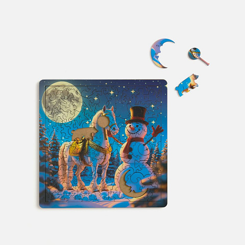 Деревянный пазл Woodsy Wonders на заказ - рис 3.