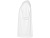 Футболка оверсайз Chow унисекс, белый - миниатюра - рис 3.