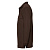 Рубашка поло мужская с длинным рукавом Winter II 210 шоколадно-коричневая - миниатюра - рис 4.