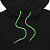 Шнурок в капюшон Snor, зеленый (салатовый) - миниатюра - рис 4.