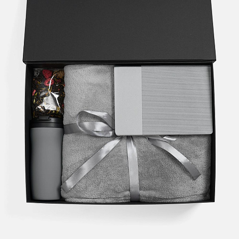 Набор Vale Plush, серый - рис 3.