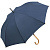 Зонт-трость OkoBrella, темно-синий - миниатюра - рис 2.