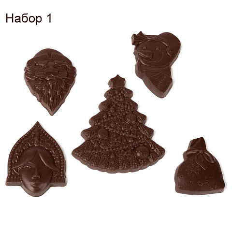 Набор фигурного шоколада Choco New Year на заказ - рис 6.