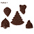 Набор фигурного шоколада Choco New Year на заказ - миниатюра - рис 6.