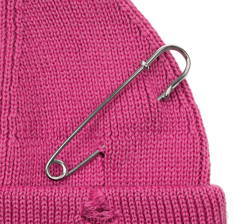 Шапка Pricker, розовая (малиновая) - рис 6.
