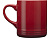 Laguna керамическая кружка объемом 330 мл, красный - миниатюра - рис 3.