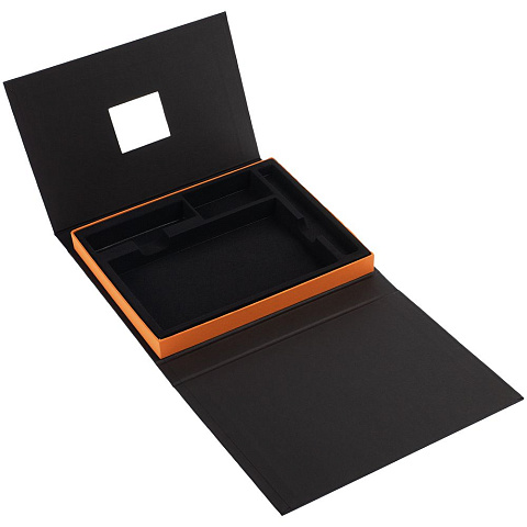 Коробка под набор Plus, черная с оранжевым - рис 4.