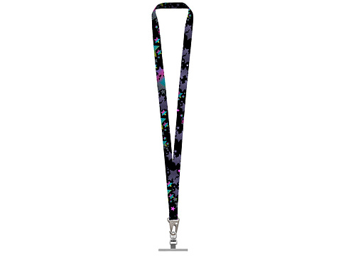 Ланъярд 2,5 см под сублимацию с большим карабином и металлическим держателем для телефона - рис 3.