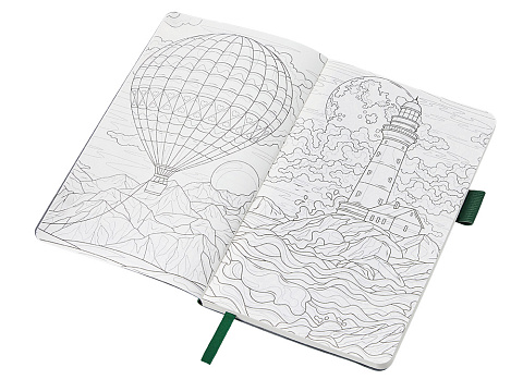 Блокнот Vision Trend А5 в гибкой обложке, зеленый - рис 3.