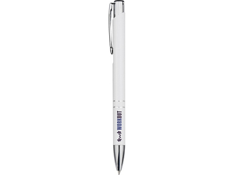 Шариковая ручка Moneta из переработанного алюминия - Белый - рис 5.
