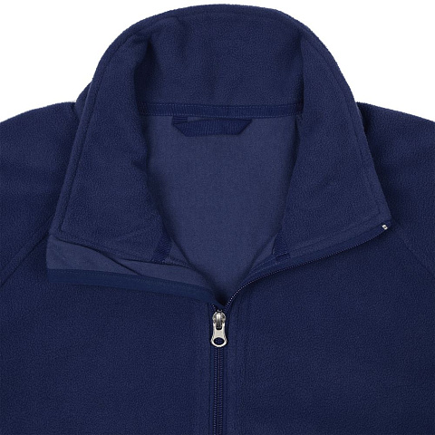 Куртка флисовая унисекс Fliska, темно-синяя - рис 4.