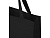Madras эко- сумка с ластовицей из переработанного хлопка, сертифицированного согласно GRS, плотностью 140 г/м² - сплошной черный - миниатюра - рис 4.