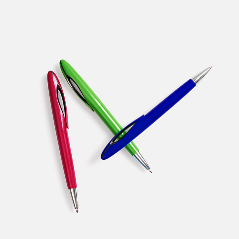 Ручка шариковая Nave Color, красная - рис 5.